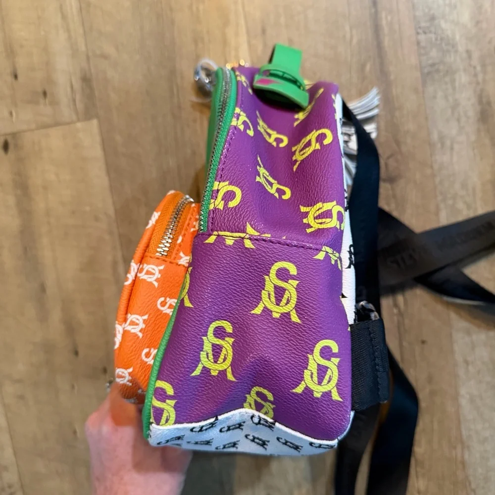 Steve Madden BBLOGO Colorful Mini Backpack Purse